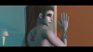 Widowmaker’s Erotic Headscissors w/cum