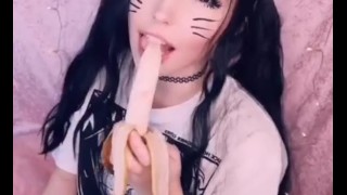 Belle Delphine Blowjob Banana