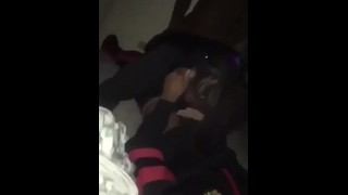 Teen girl gets ran through