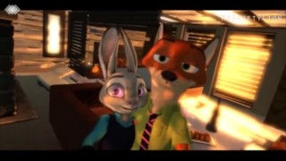 Nick Wilde x Judy Hopps Zootopia Porn W/sound