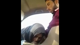 Muslim Sex In Car with Her BF Outdoor hardsex