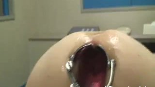 anal fisting and speculum gaping